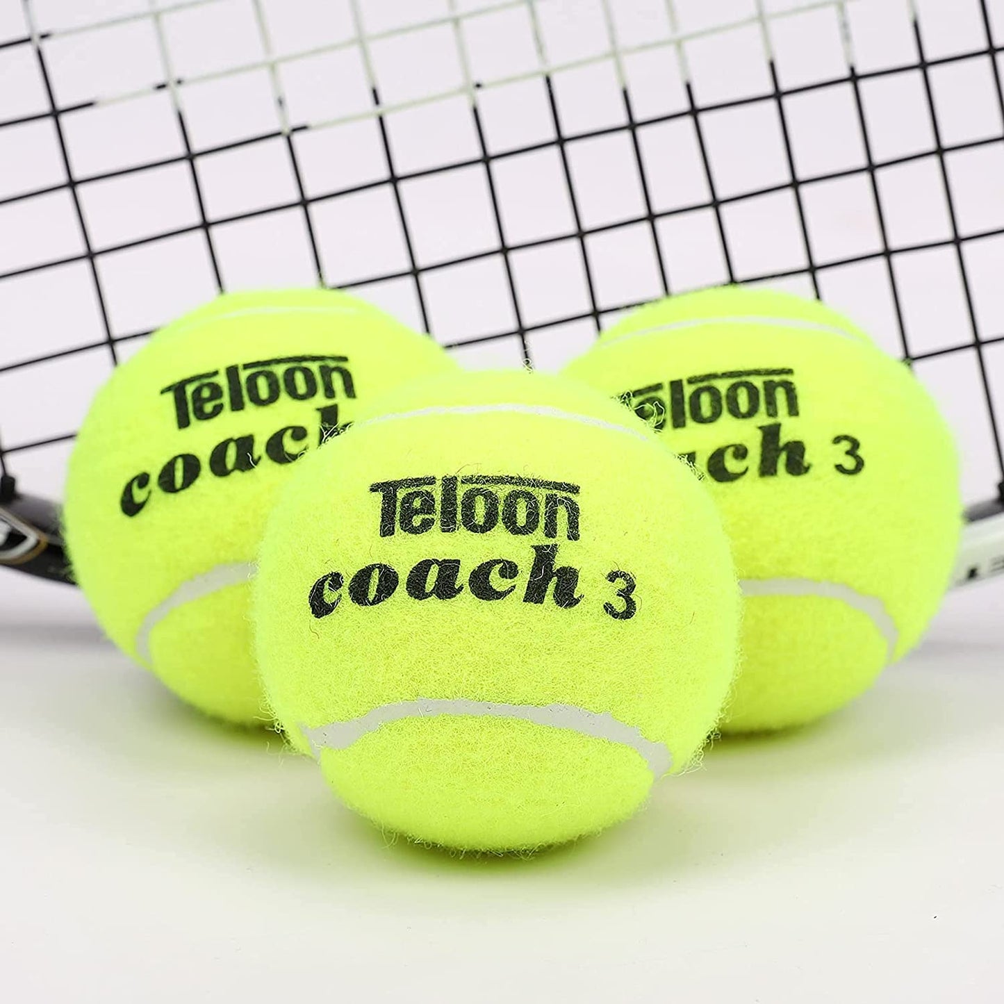 Pressure Training Tennis Balls-12 or 18 Count-Mesh Carry Bag,4 Colors Available,Pressureless Training Exercise Tennis Balls for Beginners.