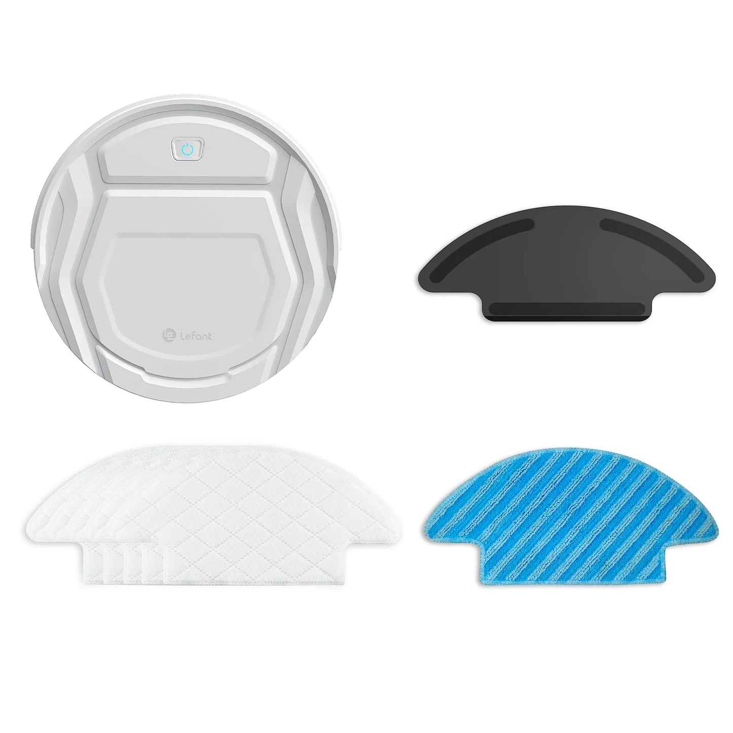 Robot Vacuum Cleaner, 2 in 1 Robot Vacuum and Mop, Wifi/Alexa/App Control, Self-Charging Robotic Vacuum with Schedule, Ideal for Pet Hair Carpets Hard Floors