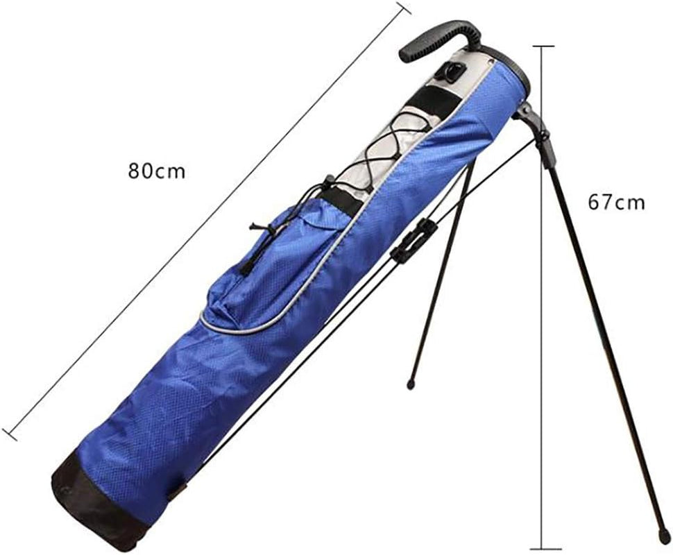 Golf Stand Bag Pitch and Putt Lightweight Stand/Carry Golf Bag Durable Golf Sunday Bag Golf Club Bag Ideal for Golf Course & Travel (Ship from USA)