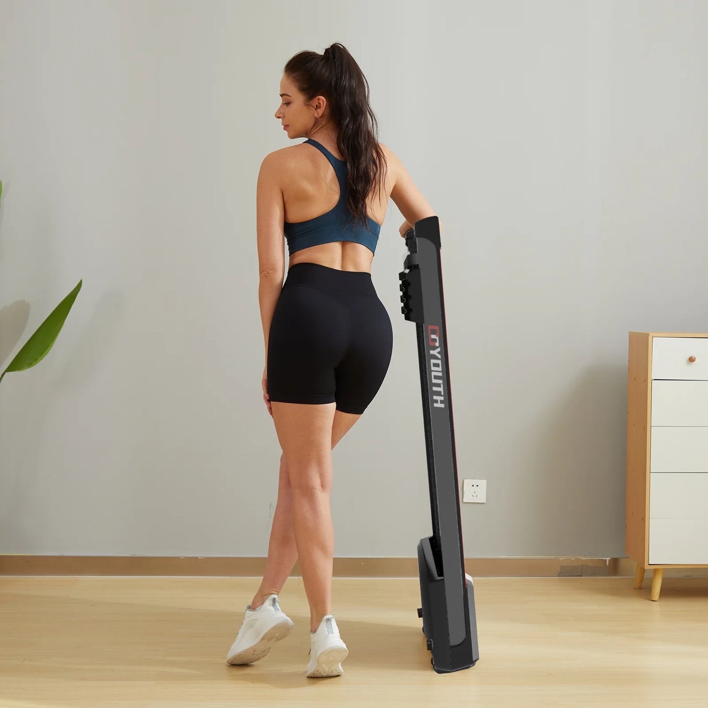 under Desk Treadmill Electric Walking Jogging Exercise Machine for Home/Office Use