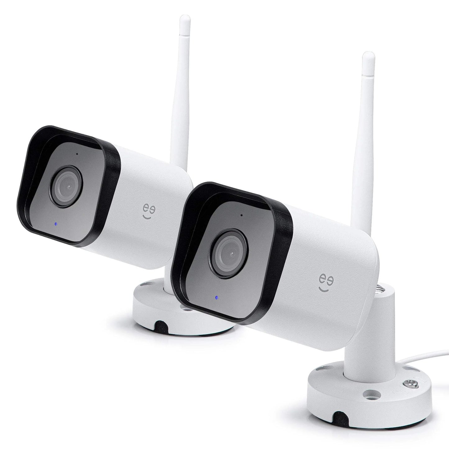 Hawk 3 1080P HD Smart Wifi Security Camera, Outdoor IP66 Weatherproof, 2-Pack (Supports Only 2.4Ghz Wi-Fi)