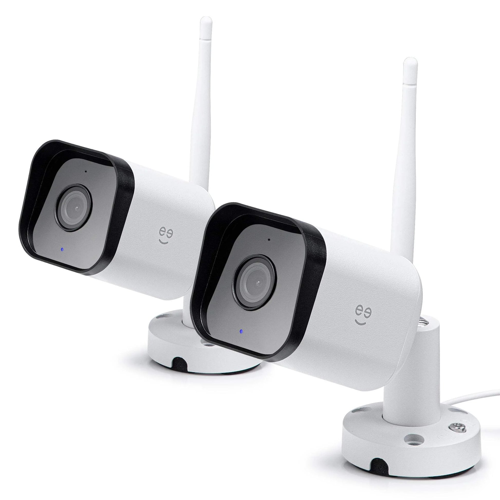 Hawk 3 1080P HD Smart Wifi Security Camera, Outdoor IP66 Weatherproof, 2-Pack (Supports Only 2.4Ghz Wi-Fi)