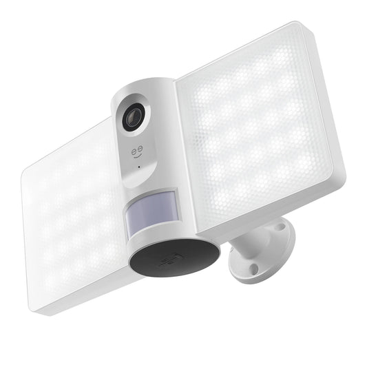 Sentry Wired Floodlight Camera – Smart Security Camera, 2100 Lumens, 1080P HD, Built in Siren, Motion Detection, Night Vision, Works with Alexa and Google Home