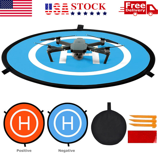 Drone Day Night Landing Pad Launch Helipad for DJI Mavic Pro/Zoom Drone Parking