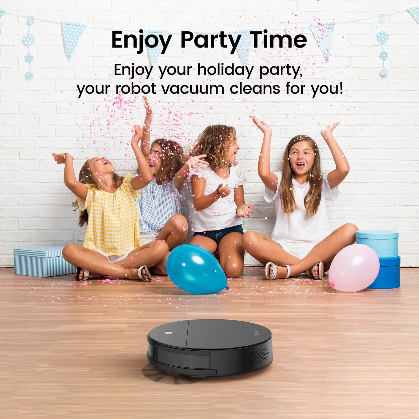 M210 Robot Vacuum and Mop, 2 in 1 Vacuum and Mopping