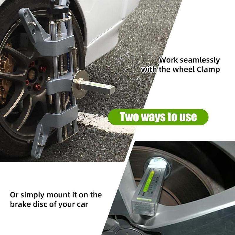Universal Automotive Adjustable Magnetic Gauge Tool, Camber Castor Strut Wheel Alignment Tools for Car Vehicle Truck RV Tire, Wheel Gauge, Camber Alignment Tools, Camber Gauge, Car Gadgets for Men