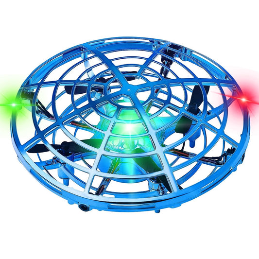Mini Drone for Kids, Hand Operated Sensory Flying Toys Drone Radio Control Helicopters, Gifts for Kids Boys