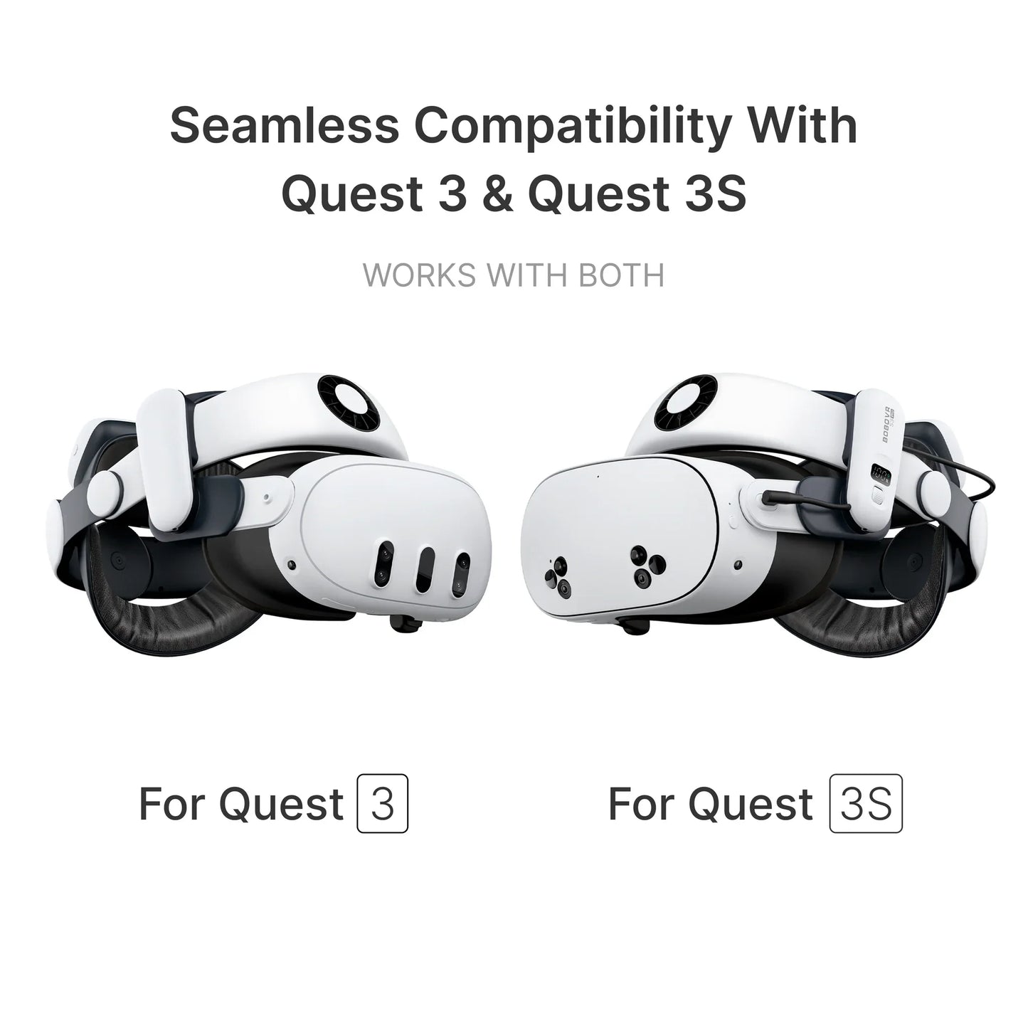 S3 Pro 10000Mah Battery Head Strap Wireless VR Head Strap Accessories, for Meta Quest 3