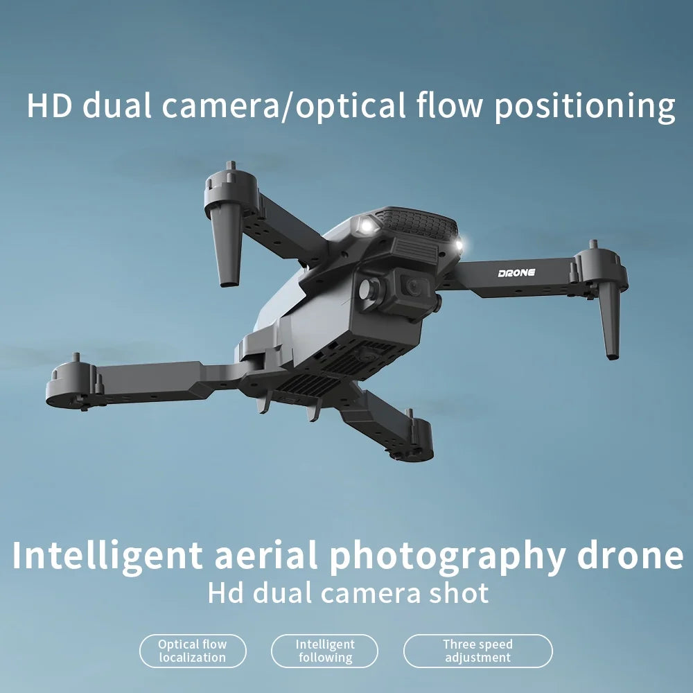 YT69 Drone with 1080P HD Camera Foldable RC Drone with 3D Flips Altitude Hold Gesture Selfie,2 Batteries,Percfect Gifts for Boys/Girls Beginners