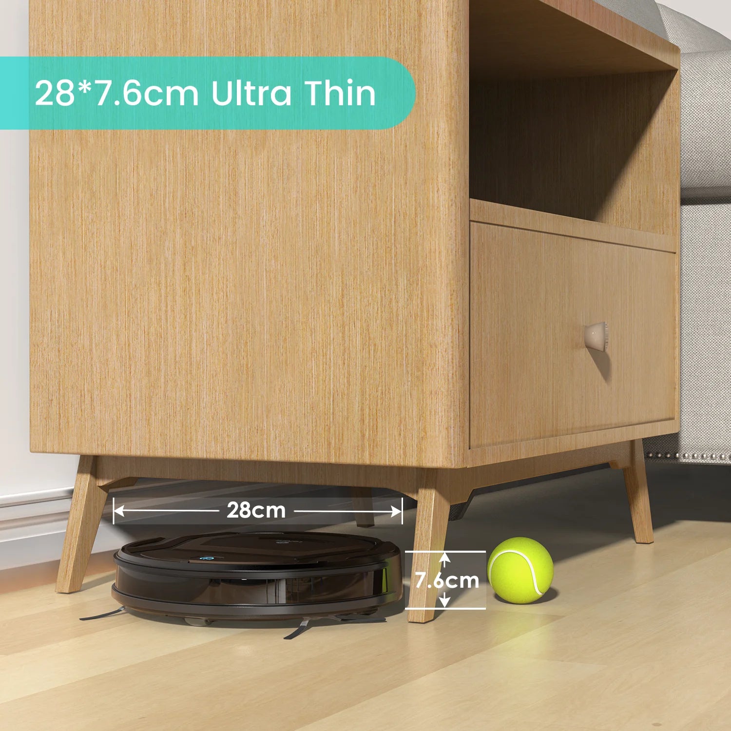 M210 Robot Vacuum and Mop, 2 in 1 Vacuum and Mopping