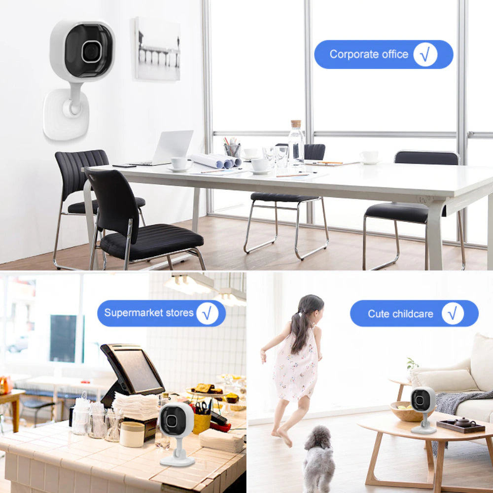 Two Way Audio Wireless Ip Camera Cctv Camera Infrared Night Vision Auto Tracking Mini Wifi Cam Surveillance Camera Baby Monitor
