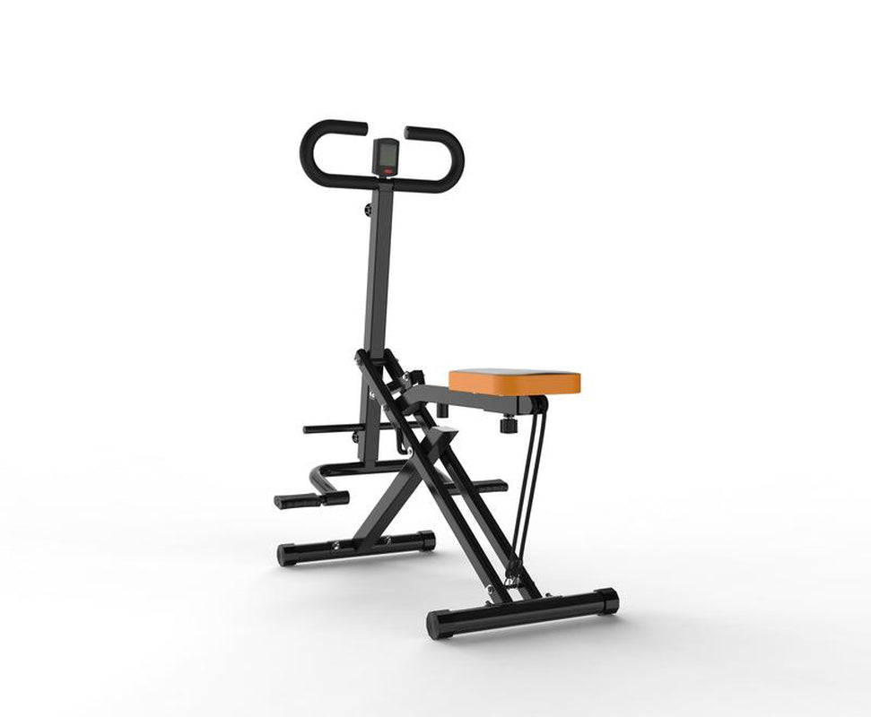 【Bellemave】Squat Machine for Home, Assist Trainer for Glutes Workout Foldable with Resistance Bands, for Botty Glutes Butt Thighs, Ab Back/Leg Press Hip Thrust for Home