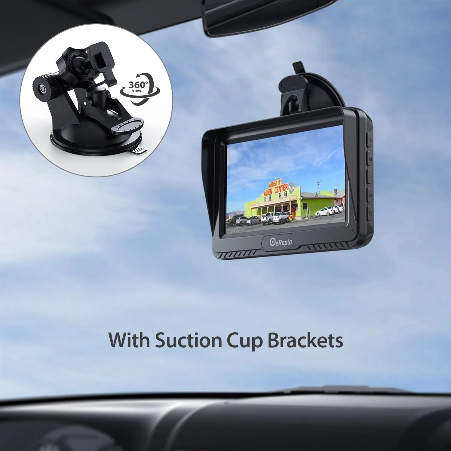 A43 4.3" HD Backup Camera System, IP69 Waterproof, for Cars and Trucks