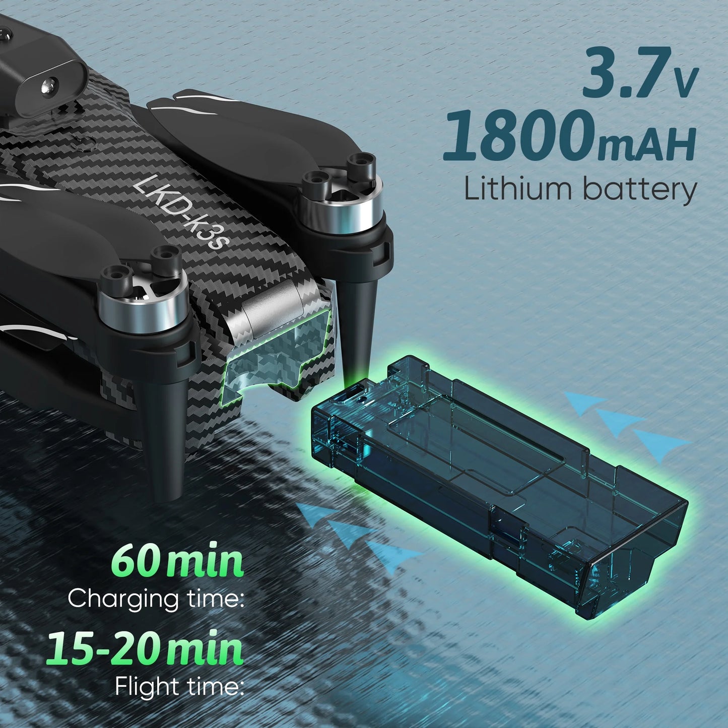 RC Mini Drone with Camera Kids Adults, Foldable 4K Quadcopter FPV Video HD Drones for Beginners, Christmas Gifts Toys for Kids Boys