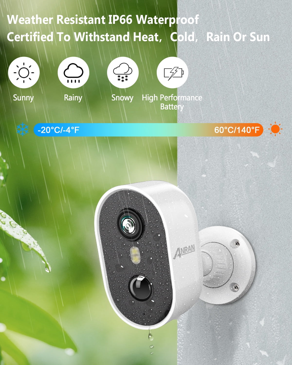 2K Wireless Outdoor Solar Security Camera with Spotlight, Waterproof PIR Detection, 2.4Ghz Wi-Fi, Rechargeable Battery Powered Home Surveillance Camera with Color Night Vision, 2-Way Audio
