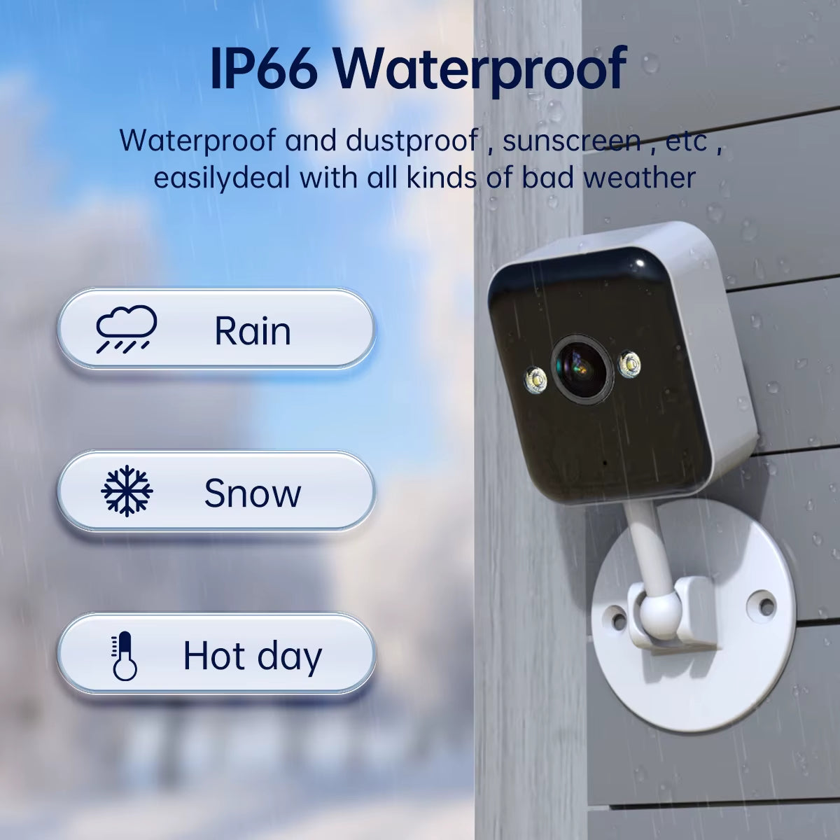 1080P Wireless IP Camera Outdoor Color Night CCTV Surveillance Camera 5X Zoom Wifi Security Camera Smart Home Baby Monitor