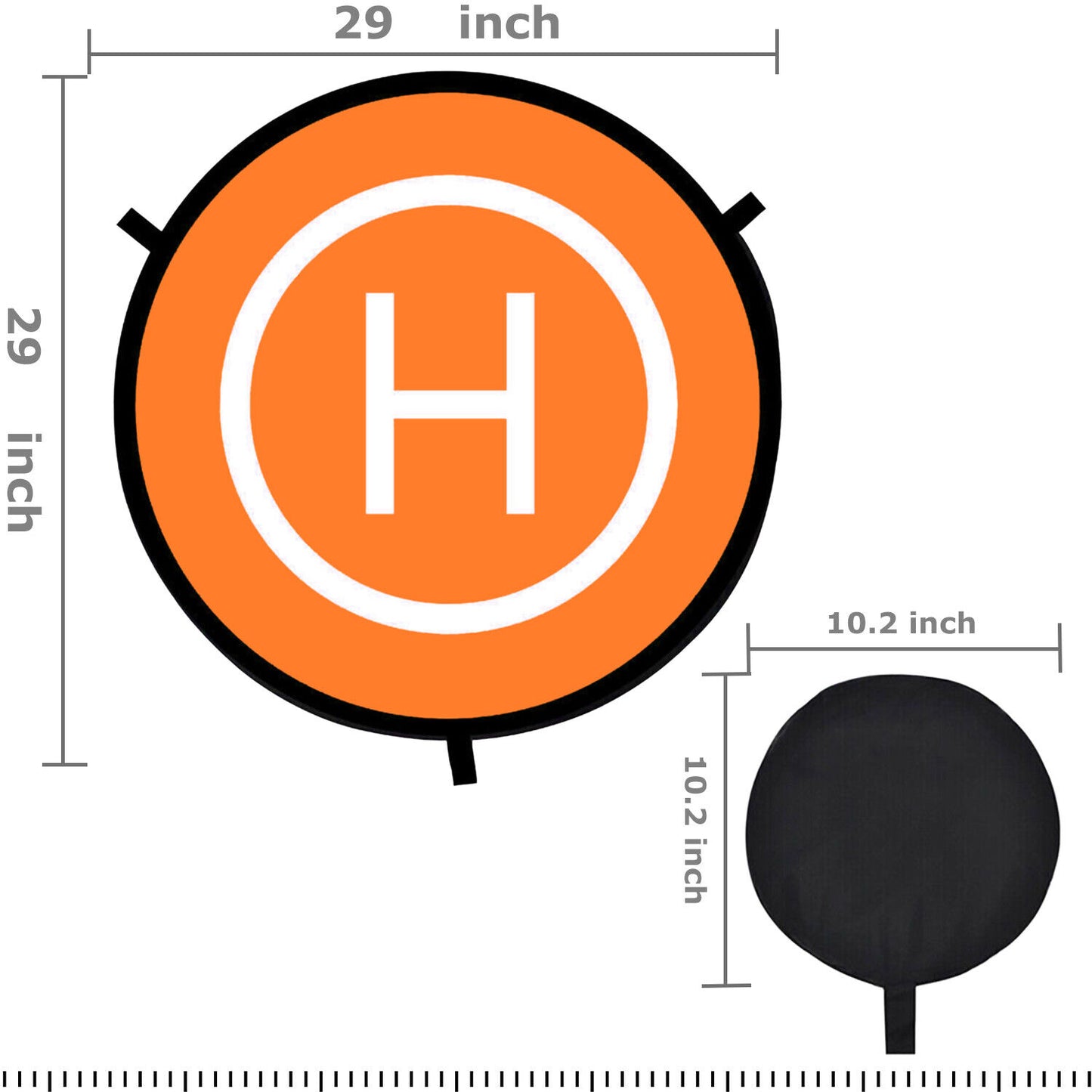 Drone Day Night Landing Pad Launch Helipad for DJI Mavic Pro/Zoom Drone Parking