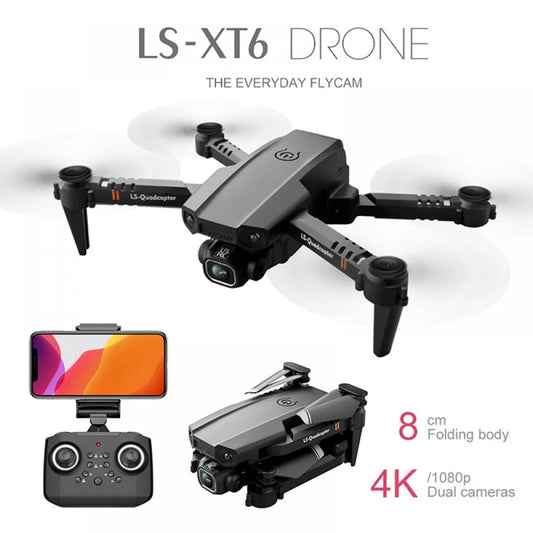 LS-E525 4K Camera Aerial Drone W/1080P Camera & Accessories Included