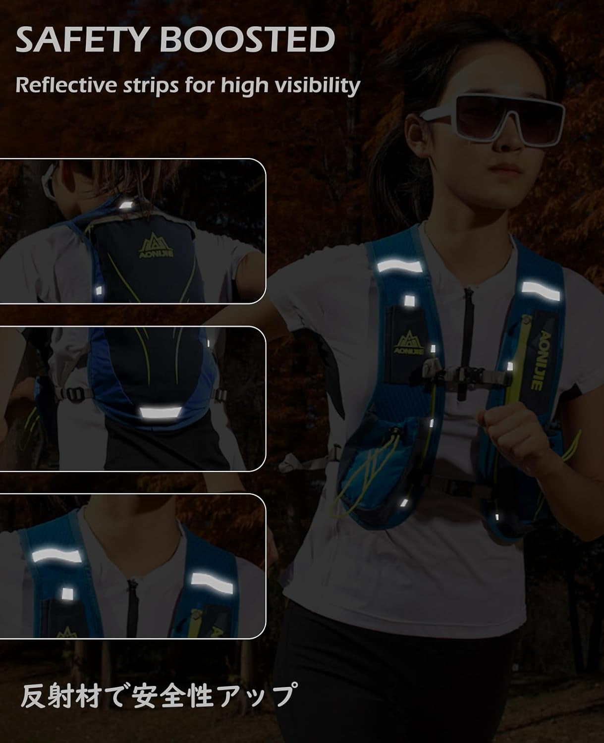 Hydration Pack Backpack 5L Marathoner Running Race Hydration Vest