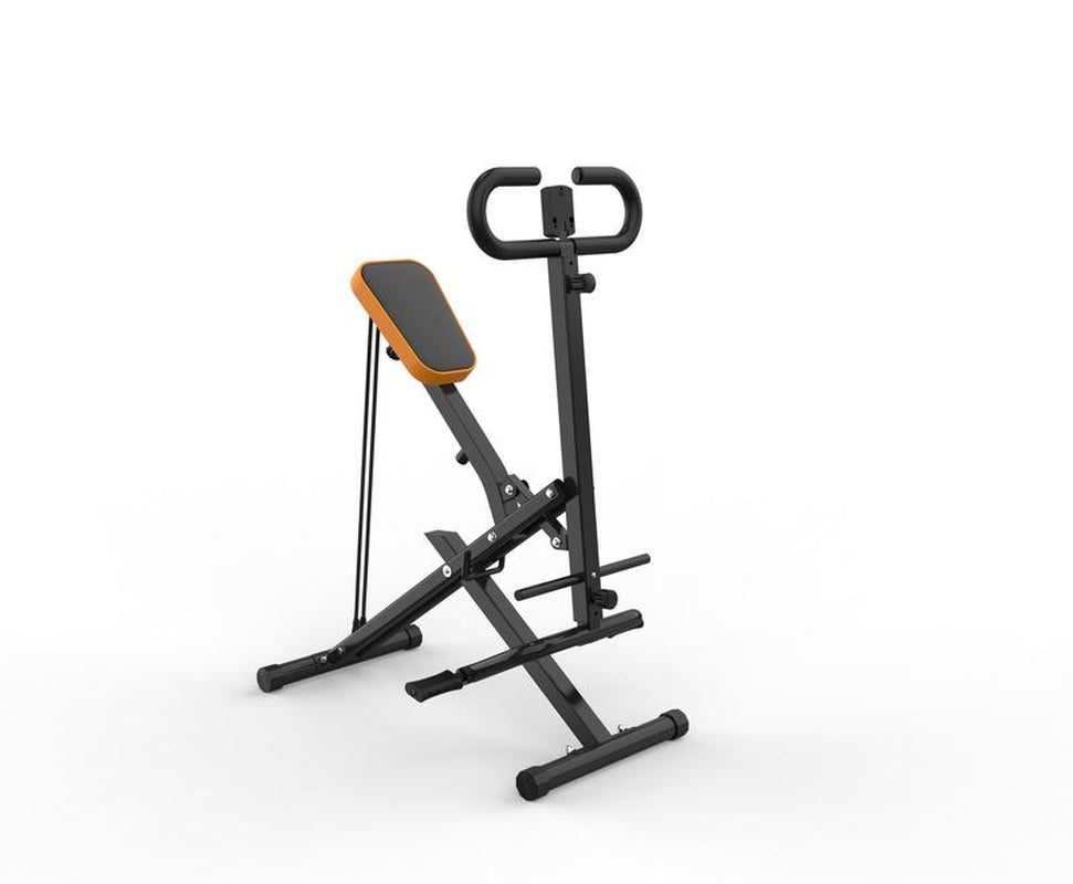 【Bellemave】Squat Machine for Home, Assist Trainer for Glutes Workout Foldable with Resistance Bands, for Botty Glutes Butt Thighs, Ab Back/Leg Press Hip Thrust for Home