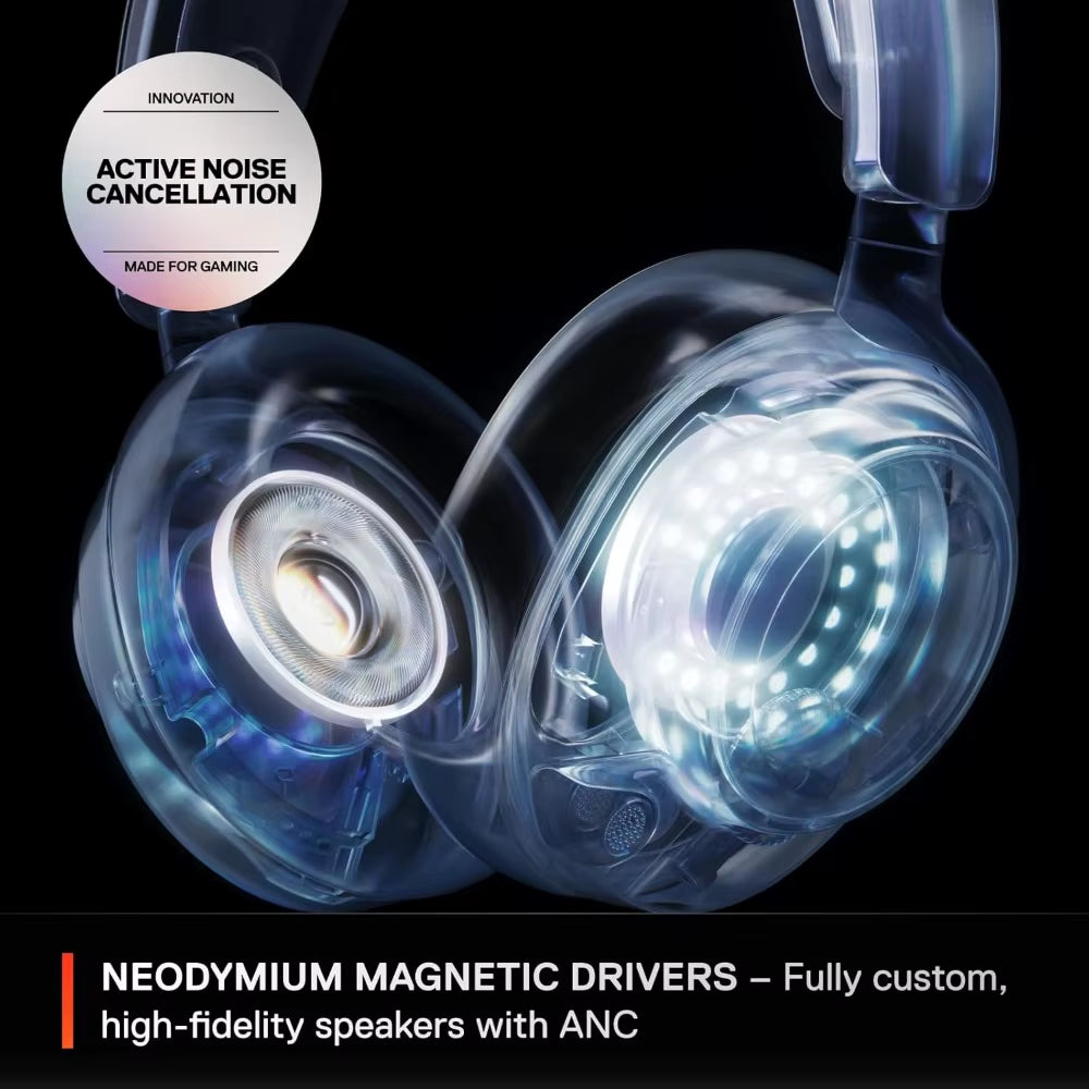 Wireless Multi-System Gaming Headset - Premium Drivers - Active Noise Cancellation - Infinity Power System