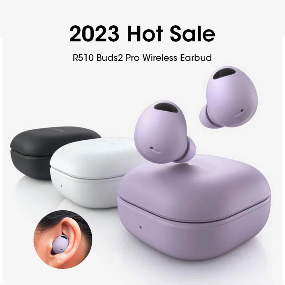 R510 for Galaxy Buds2 Pro Wireless Earphone Touch Control TWS Headset Sports Waterproof Bluetooth Gaming Earphones ﻿Hall Switch