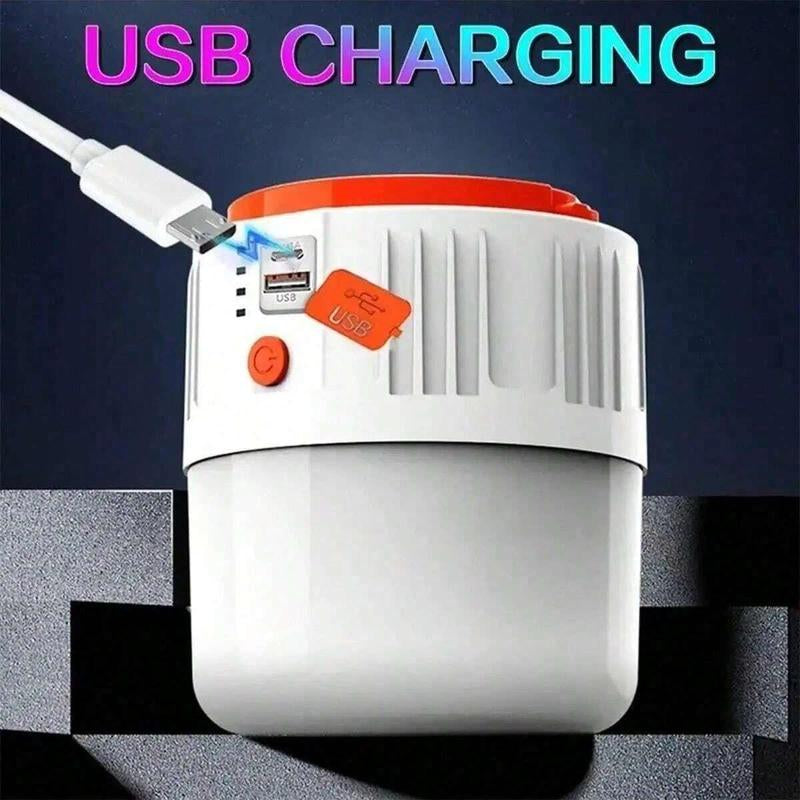 LED Solar Powered Camping Light, 1 Count Movable Portable Solar Light, Multifunctional Outdoor Camping Light for Outdoor Camping Travel, Christmas, Christmas Gift