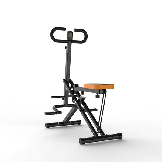 【Bellemave】Squat Machine for Home, Assist Trainer for Glutes Workout Foldable with Resistance Bands, for Botty Glutes Butt Thighs, Ab Back/Leg Press Hip Thrust for Home