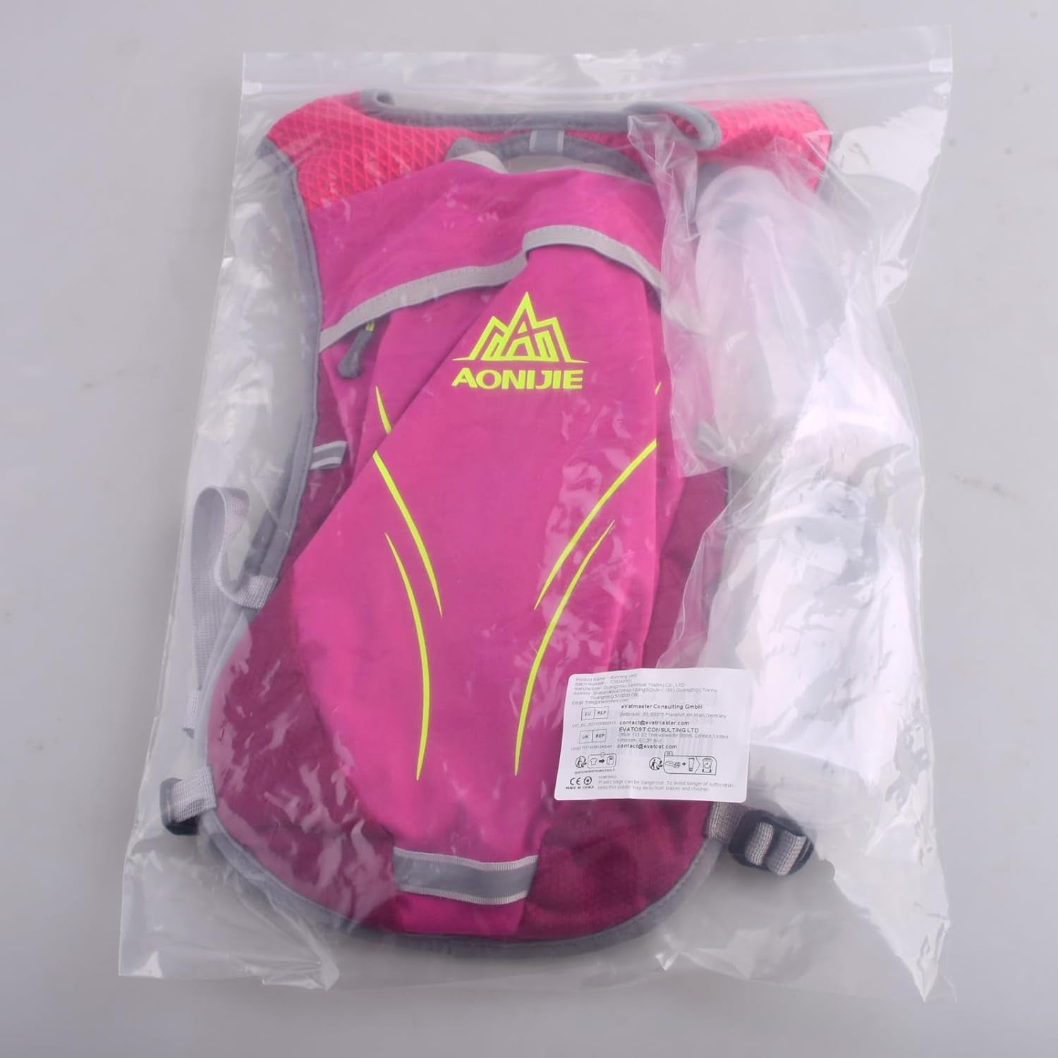 Hydration Pack Backpack 5L Marathoner Running Race Hydration Vest