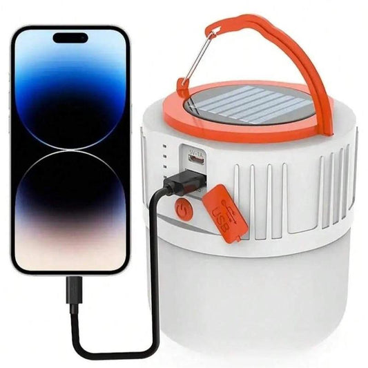 LED Solar Powered Camping Light, 1 Count Movable Portable Solar Light, Multifunctional Outdoor Camping Light for Outdoor Camping Travel, Christmas, Christmas Gift