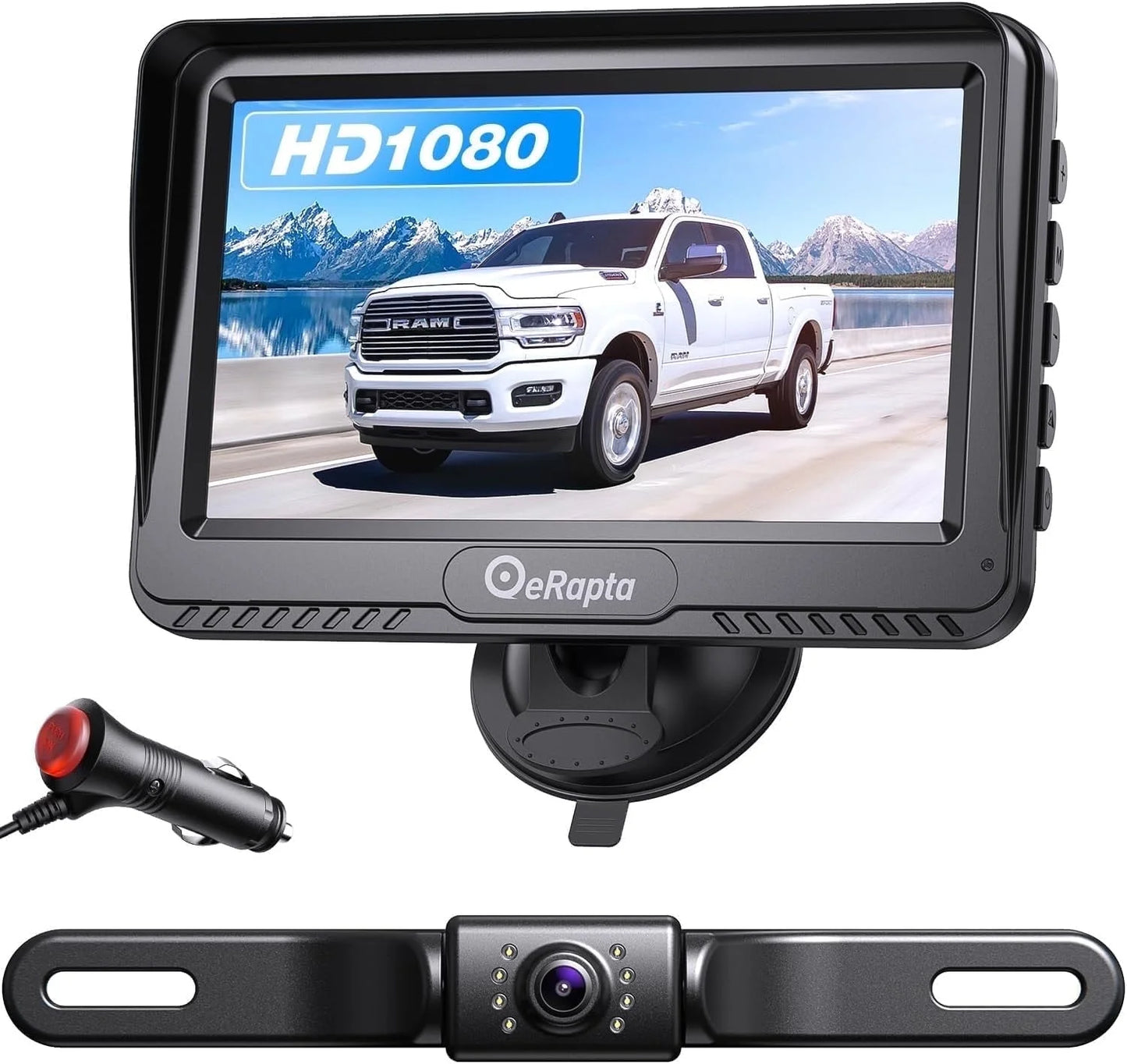 A43 4.3" HD Backup Camera System, IP69 Waterproof, for Cars and Trucks
