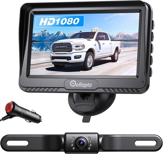 A43 4.3" HD Backup Camera System, IP69 Waterproof, for Cars and Trucks